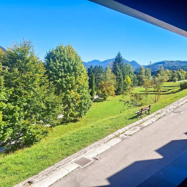 Der Sommerblick vom Haus