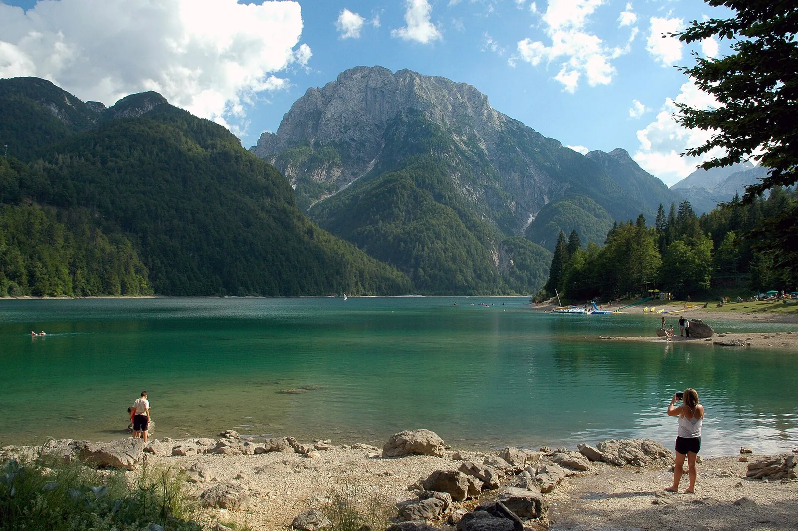 Lago del Predil e la miniera