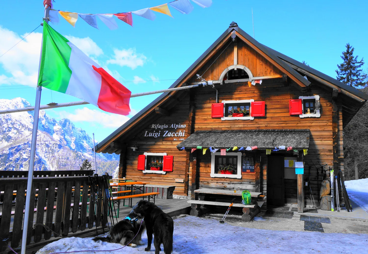 El refugio Zacchi