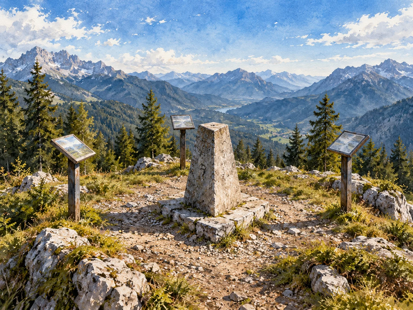 Il punto dei Tre Confini